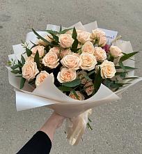 Букет Кремовые розы Латте #REPLACE_PRED# Карамышево 